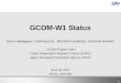 GCOM-W1 Status