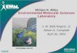 William R. Wiley Environmental Molecular Sciences Laboratory