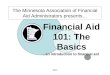 The Minnesota Association of Financial Aid Administrators presents…