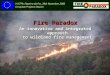 Fire Paradox An innovative and integrated approach to wildland fire management