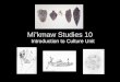 Mi’kmaw Studies 10