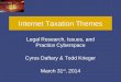Internet Taxation Themes