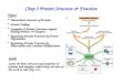Chap.3 Protein Structure & Function