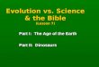 Evolution vs. Science & the Bible (Lesson 7)