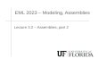 EML  2023 – Modeling, Assemblies