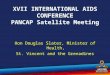 XVII INTERNATIONAL AIDS CONFERENCE PANCAP Satellite Meeting