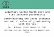 Voluntary Sector North West and CLES research partnership