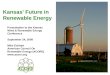 Kansas' Future in Renewable Energy