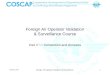 Foreign Air Operator Validation & Surveillance Course