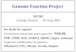 Genome Function Project