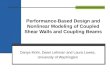 Performance-Based Design and Nonlinear Modeling of Coupled Shear Walls and Coupling Beams
