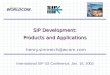 SIP Development: Products and Applications