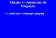 Chapter 3 - Assessment & Diagnosis