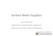 Surface Water Supplies