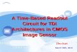 A Time-Based Readout Circuit for TDI Architectures in CMOS Image Sensor