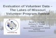 Evaluation of Volunteer Data – The Lakes of Missouri Volunteer Program Review