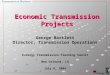 Economic Transmission Projects