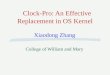 Clock-Pro: An Effective Replacement in OS Kernel