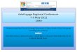 AsiaEngage  Regional Conference   7-9 May 2012  UKM