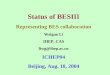 Status of BESIII  Representing BES collaboration Weiguo Li IHEP, CAS liwg@ihep.ac ICHEP04