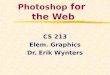 Photoshop  for  the Web