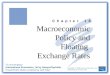 Macroeconomic Policy and Floating  Exchange Rates