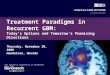 Treatment Paradigms in Recurrent GBM: Today’s Options and Tomorrow’s Promising Directions