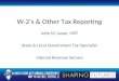 W-2’s & Other Tax Reporting