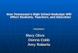 How Tennessee’s High School Redesign Will Affect Students, Teachers, and Education Presenters: