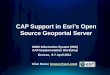CAP Support in Esri’s Open Source Geoportal Server