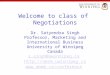 What is negotiation?