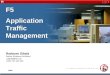 F5  Application Traffic Management