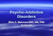 Psycho-Addictive Disorders