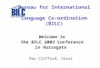 Bureau for International  Language Co-ordination (BILC)