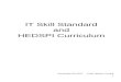 IT Skill Standard and HEDSPI Curriculum