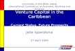 Venture Capital in the Caribbean Current Status, Future Prospects