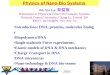 Physics of Nano-Bio Systems
