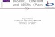 BASROC, CONFORM and ADSRs (Part 1)