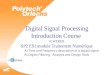 Digital Signal Processing Introduction Course  R.WEBER SP2 ESI module Traitement Numérique