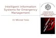 Intelligent Information Systems for Emergency Management