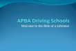 APBA Driving Schools