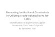 Removing Institutional Constraints in Utilizing Trade-Related ISMs for LDCs