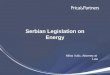Serbian Legislation on Energy