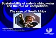Sustainability of safe drinking water and the role of  competition:  The case of South Africa