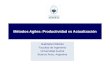 Métodos Agiles: Productividad vs Actualización