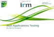 Web Applications Testing