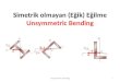 Simetrik olmayan (Eğik) Eğilme Unsymmetric  Bending