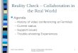Reality Check – Collaboration in the Real World