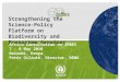 Strengthening the Science-Policy Platform on Biodiversity and  Ecosystem Services
