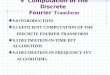 9  Computation of the Discrete  Fourier  Transform